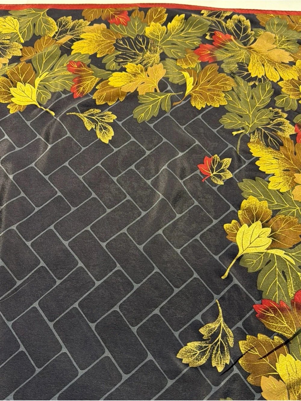 Vintage Museum of Fine Arts Boston Silk Scarf 34